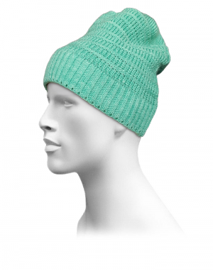 Unisex acrylic  self Designer Cap sea green 